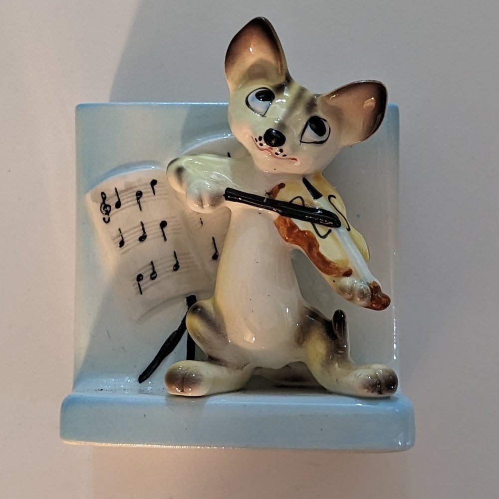 Vintage Mouse Planter or Vase